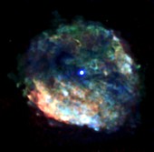 Supernova remnant RCW 103,X-ray image