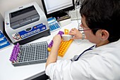 Barcode scanning of donated blood