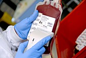 Barcode scanning of donated blood