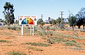 Fire hazard warning sign,Australia