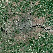 London,UK,satellite image
