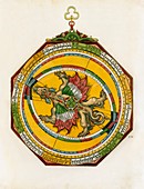 Draco wheel chart,1540