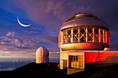 Gemini North telescope,Hawaii