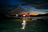 Night fishing,Lake Victoria,Kenya