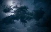 Thunderstorm and lightning