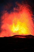 Lava explosion