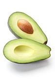 Avocado halves