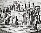 Stonehenge,17th century artwork