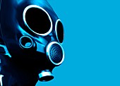 Gas mask,artwork