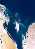 Bahrain,satellite image