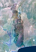 Togo,satellite image