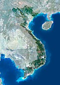 Vietnam,satellite image