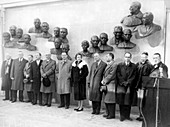 Polio Hall of Fame opening ceremony,1958