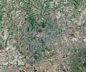 Rome,Italy,satellite image