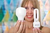 Energy saving light bulbs