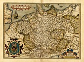 Ortelius's map of Germany,1570