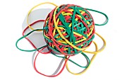 Ball of rubber bands