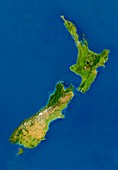 New Zealand,satellite image