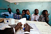 Hospital waiting room,Congo