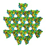DNA Crystal nanoscale crystal structure