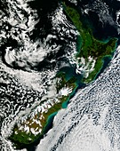 New Zealand,satellite image