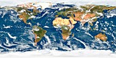 World weather,satellite image