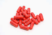Red capsule medications