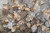 Close-up of Quartz crystals