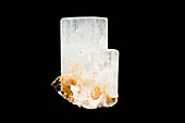 Aquamarine crystal,variety Beryl