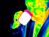 Hot drink,thermogram