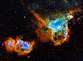 Heart and Soul nebulae