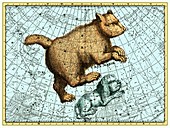 Ursa Major constellation,Bode Star Atlas