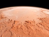 Martian impact basin,artwork
