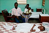 Sleeping sickness patient,Congo