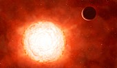 Betelgeuse and planet