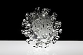 SARS coronavirus,glass sculpture