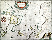Arctic,17th century map