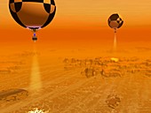 Titan exploration,artwork