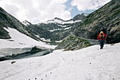 Swiss alpine landscape
