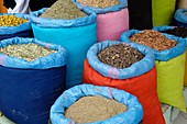 Herb and spice stall,Morroco