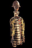 African carved harlequin