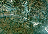 Three Gorges Dam site,1987