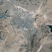 Las Vegas,satellite image,2009