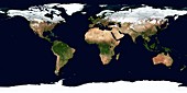 World map,December 2004