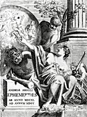 Title page of Argoli's Ephemerides,1659