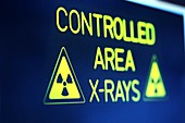 Radiation warning signs