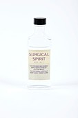 Antique surgical spirit bottle
