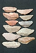 Stone Age stone fragments