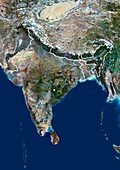 India,satellite image