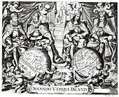 Historia Coelestis frontispiece,1666